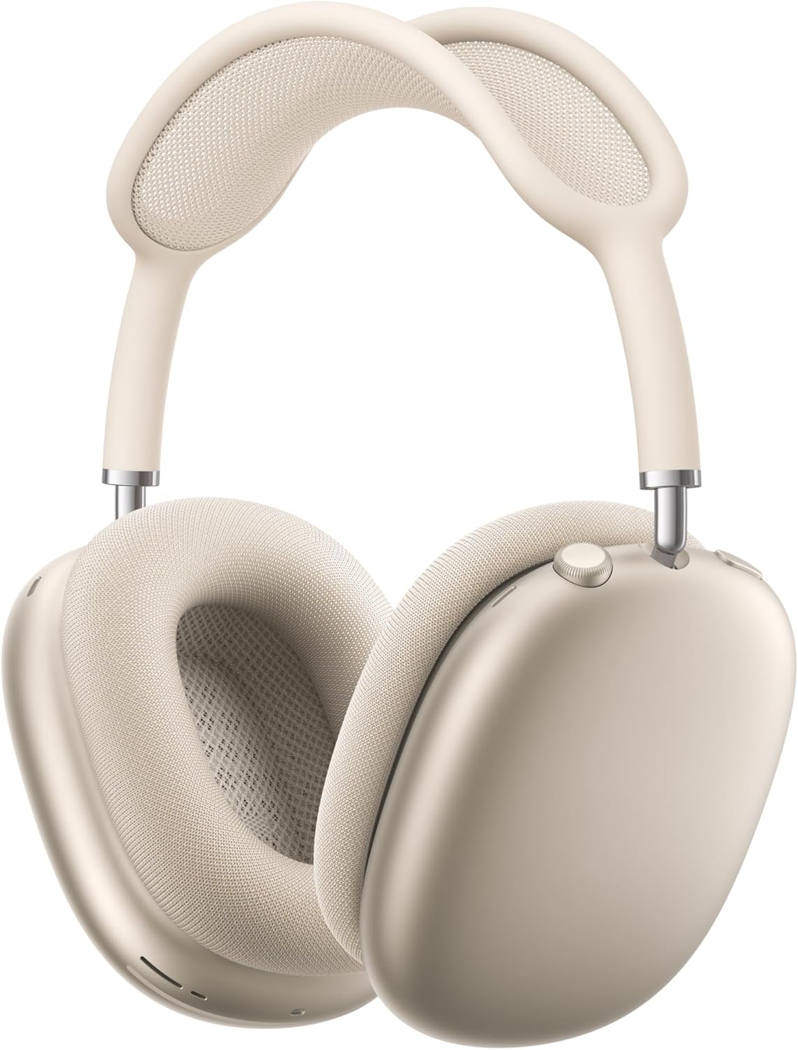 Apple AirPods Max Wireless Over-Ear Headphones, Pro-Level Active Noise Cancellation, Transparency Mode, Personalized Spatial Audio, USB-C Charging, Bluetooth Headphones for iPhone - Starlight - Image 2